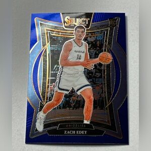 2024 Panini Select Concourse basketball Zach Edey card 98 memphis grizzlies